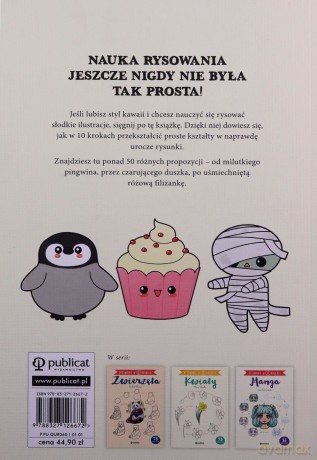 Kawaii. Rysowanie w 10 krokach - Chie Kutsuwada [KSIĄŻKA]