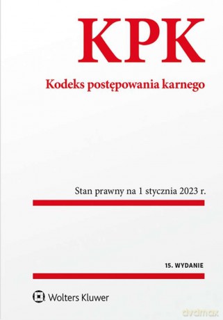 Kodeks postępowania karnego. Przepisy [KSIĄŻKA]