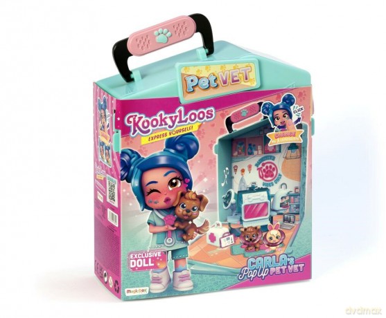 KookyLoos Pop Up Carla's Pet Vet [FIGURKA]