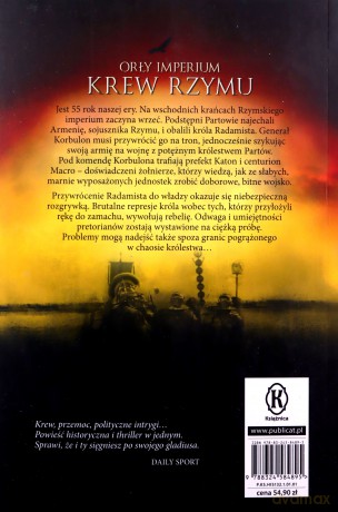 Krew Rzymu. Orły imperium (Tom 17) - Simon Scarrow [KSIĄŻKA]