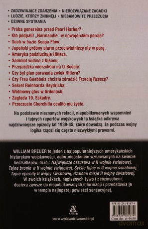 Niewyjaśnione tajemnice II wojny światowej - William Breuer [KSIĄŻKA]