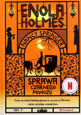 Sprawa czarnego powozu. Enola Holmes - Nancy Springer [KSIĄŻKA]