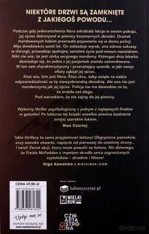 Zamknięte drzwi - Freida McFadden [KSIĄŻKA]