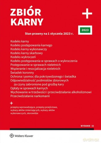 Zbiór karny PLUS. 2023 [KSIĄŻKA]