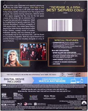 Star Trek II: The Wrath of Khan (Star Trek II: Gniew Khana) [Blu-Ray 4K]+[Blu-Ray]