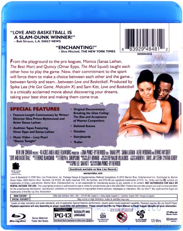 Love & Basketball (Miłość i koszykówka) [Blu-Ray]