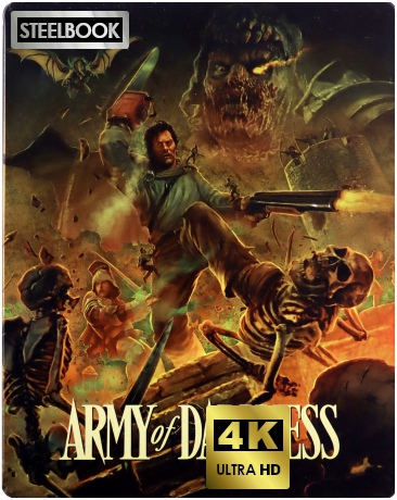 Army of Darkness (Armia ciemności) (steelbook) [Blu-Ray 4K]+[3xBlu-Ray]