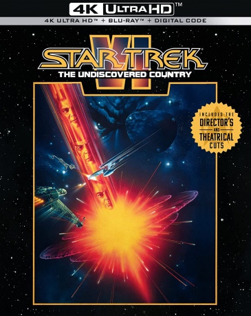 Star Trek VI: The Undiscovered Country (Star Trek VI: Wojna o pokój) [Blu-Ray 4K]+[Blu-Ray]