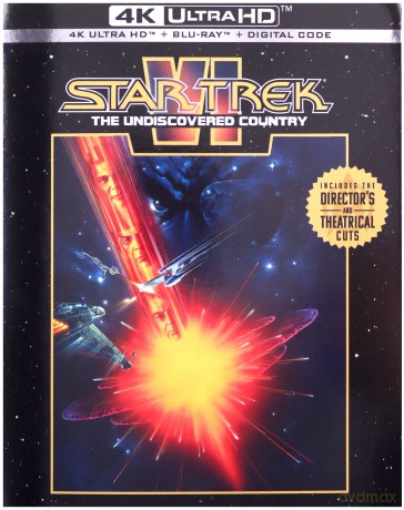 Star Trek VI: The Undiscovered Country (Star Trek VI: Wojna o pokój) [Blu-Ray 4K]+[Blu-Ray]