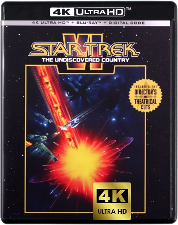 Star Trek VI: The Undiscovered Country (Star Trek VI: Wojna o pokój) [Blu-Ray 4K]+[Blu-Ray]