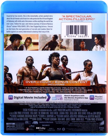 The Woman King (Królowa wojownik) [Blu-Ray]