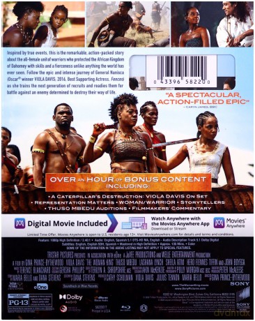 The Woman King (Królowa wojownik) [Blu-Ray]