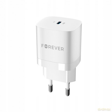 Forever ładowarka sieciowa GaN PD QC TC-05 1x USB-C 33W biała
