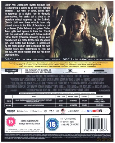 Prey for the Devil (Egzorcyzmy siostry Ann) [Blu-Ray 4K]+[Blu-Ray]
