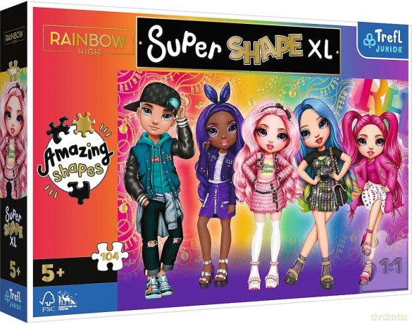 TREFL Stylowe Rainbow High [PUZZLE]