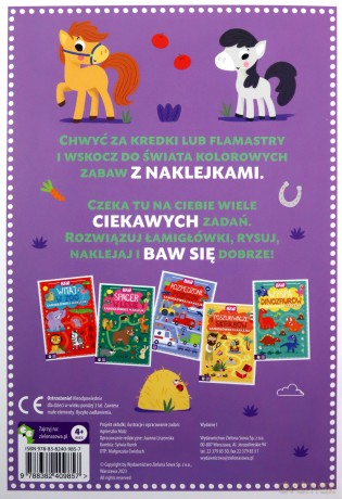Baw się. Rozbrykane koniki. Łamigłówki i zabawy [KSIĄŻKA]