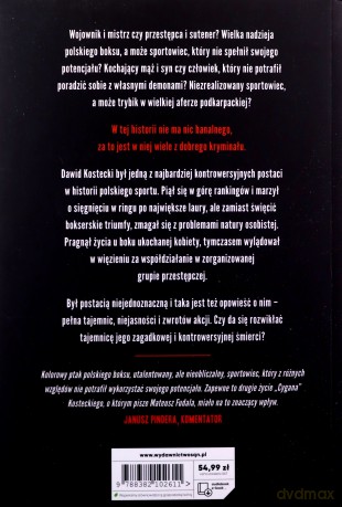 Dawid "Cygan" Kostecki. Uliczny fighter - Mateusz Fudala [KSIĄŻKA]