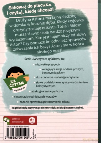 Już czytam sylabami. Drużyna Astona - Magda Malicka [KSIĄŻKA]