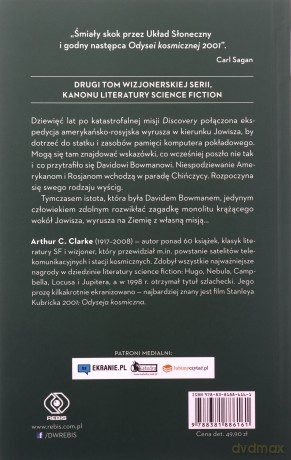 Odyseja kosmiczna 2010 - C. Clarke Arthur [KSIĄŻKA]