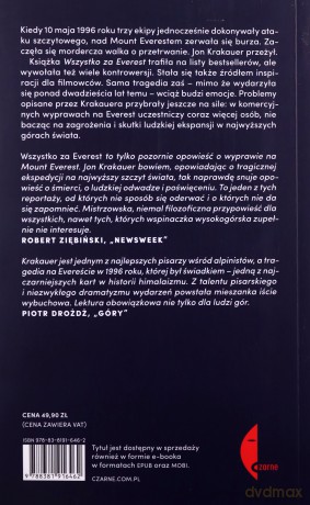 Wszystko za Everest - Jon Krakauer [KSIĄŻKA]