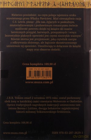 Władca Pierścieni (Tom 1-3) - J.R.R. Tolkien [KSIĄŻKA]