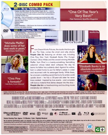 People Like Us (Ludzie jak my) [Blu-Ray]+[DVD]