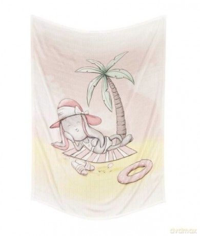 Otulacz bambusowy 70 x 100 Effik Plażowiczka