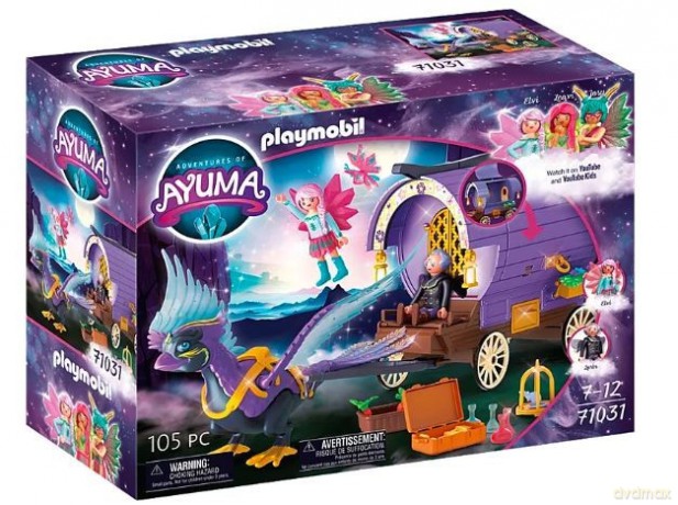 Zestaw z figurkami Ayuma 71031 Powóz wróżek z feniksem