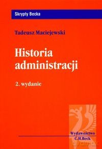 Historia administracji - Maciejewski [KSIĄŻKA]