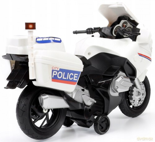 Motocykl na baterie w pudełku