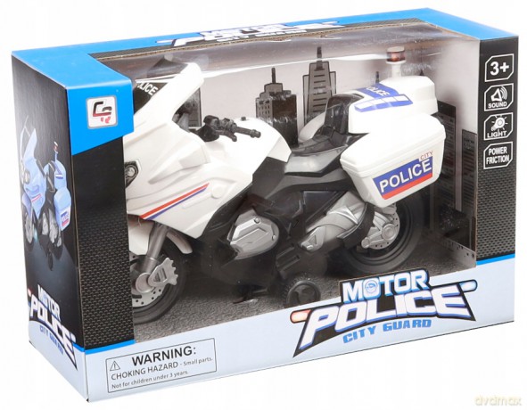 Motocykl na baterie w pudełku