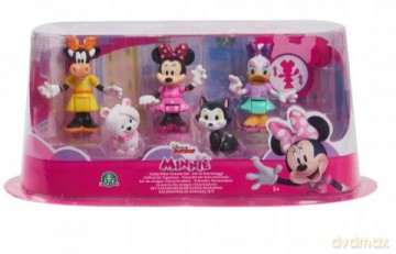 Myszka Minnie Zestaw do zabawy Minnie i przyjaciele, 4-8 cm [FIGURKA]