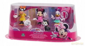 Myszka Minnie Zestaw do zabawy Minnie i przyjaciele, 4-8 cm [FIGURKA]