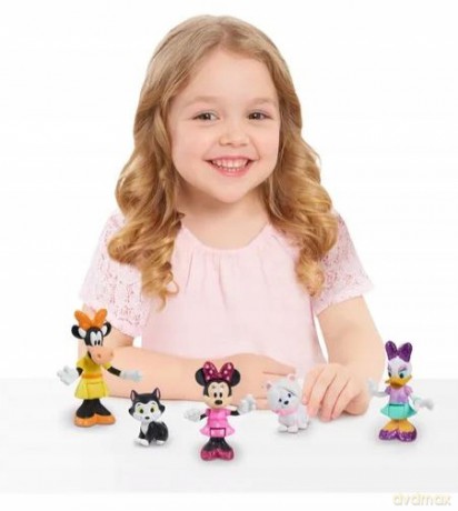 Myszka Minnie Zestaw do zabawy Minnie i przyjaciele, 4-8 cm [FIGURKA]