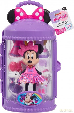 Myszka Minnie Zestaw do zabawy Modna laleczka Minnie Fashion, 15 cm [FIGURKA]