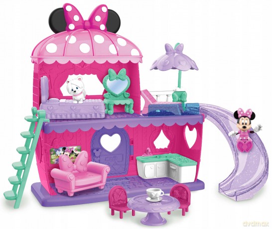 Myszka Minnie Zestaw do zabawy Uroczy domek Myszki Minnie, Domek