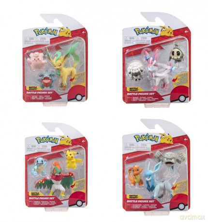 Pokemon Bitewne 3Pak Seria 14 [FIGURKA]