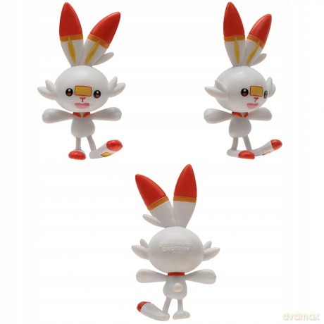 Pokemon Clip 'n' Go Poke Ball Belt Pas Set (Ultra Ball, Poke Ball, Nest Ball, Scorbunny,Pikachu, Red Belt) [FIGURKA]