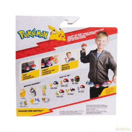 Pokemon ClipNGo Pokeball Pas Seria 11 [FIGURKA]