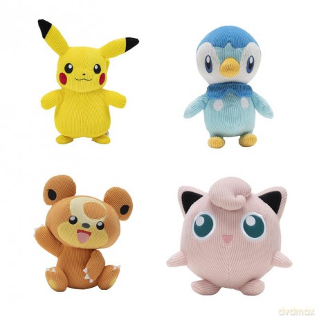 Pokemon Plusz sztruksowy Seria 6, Plusz, 20 cm.