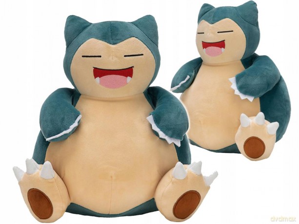 Pokemon Snorlax Seria 10, Plusz, 30 cm