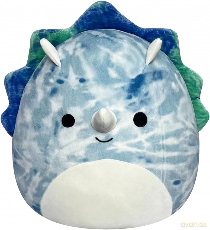 Squishmallows Triceratops Jerome, Plusz, 40 cm