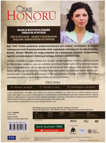 Czas Honoru tom 26 odcinki 76-78 [DVD]