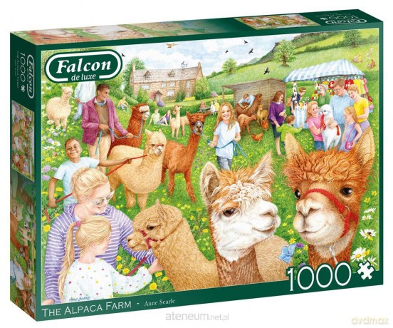 FALCON 1000 el. Falcon Spacer z alpakami [PUZZLE]