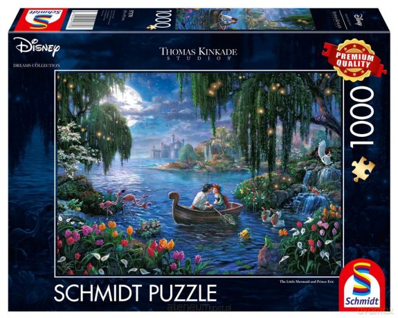 SCHMIDT 1000 el. Mała Syrenka i książę Eryk (Disney) [PUZZLE]