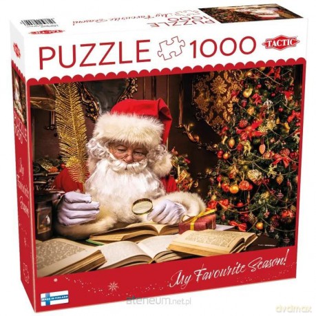 TACTIC 1000 el. Święty Mikołaj w swoim domu [PUZZLE]
