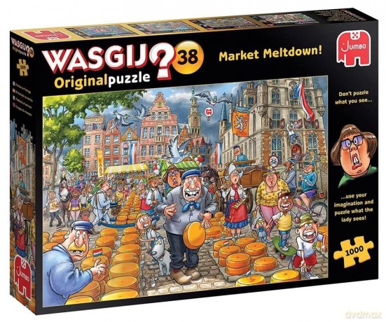 1000 el. Wasgij Original 38 - Na bazarze [PUZZLE]