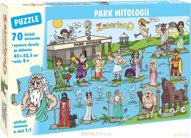 70 el. el.. Park mitologii [PUZZLE]