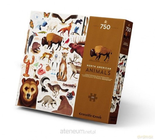 750 el. Świat Zwierząt Ameryki Północnej [PUZZLE]