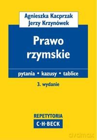 Prawo rzymskie. Pytania. Kazusy. Tablice - Kacprzak, Krzynówek [KSIĄŻKA]